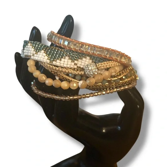 Victoria Emerson multi strand boho bracelet - Picture 2 of 6